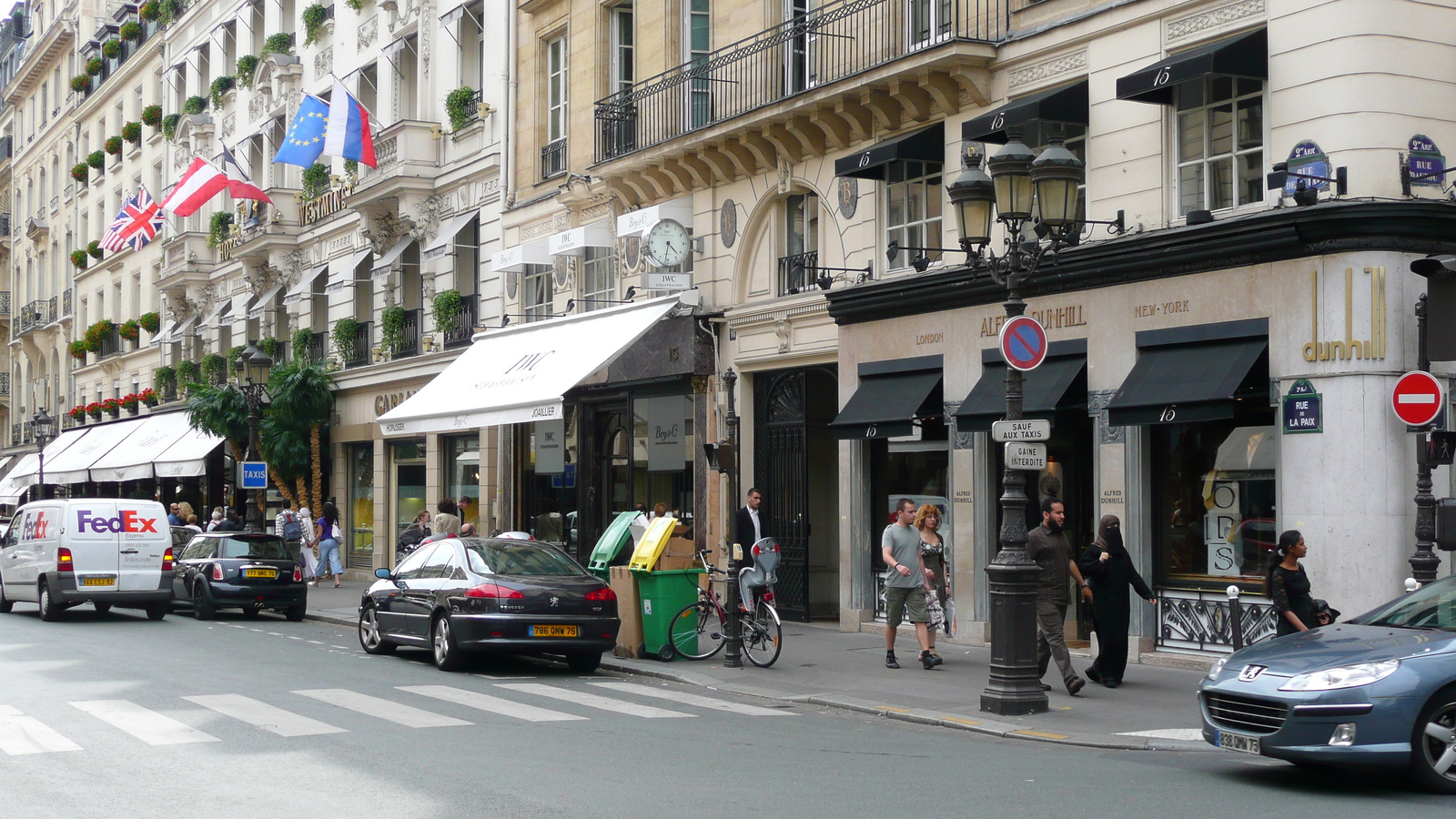 Picture France Paris Rue de la Paix 2007-07 23 - Map Rue de la Paix