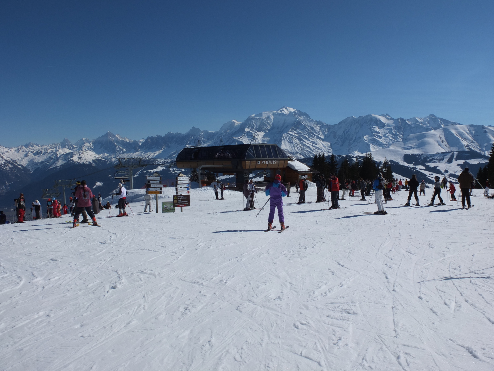 Picture France Megeve Le Jaillet 2012-02 17 - View Le Jaillet