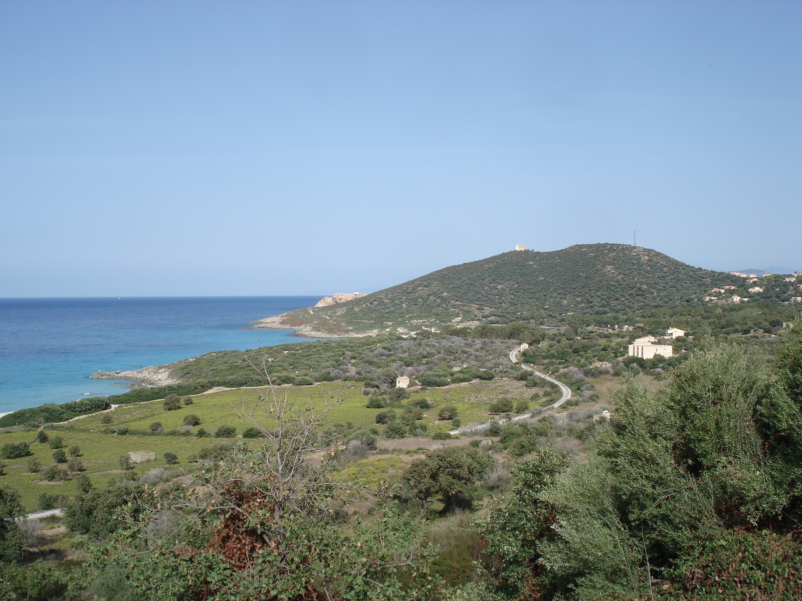 Picture France Corsica Ile Rousse to Calvi Road 2006-09 1 - Journey Ile Rousse to Calvi Road