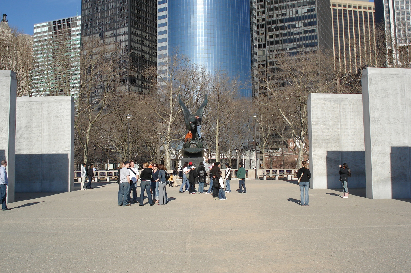 Picture United States New York Battery Park 2006-03 30 - Map Battery Park