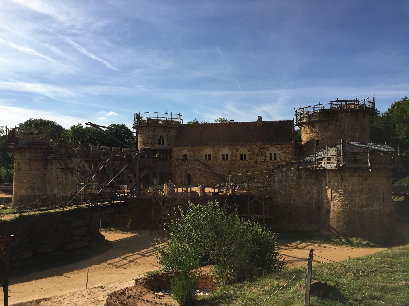 Picture France Guedelon 2017-07 24 - Tourist Guedelon