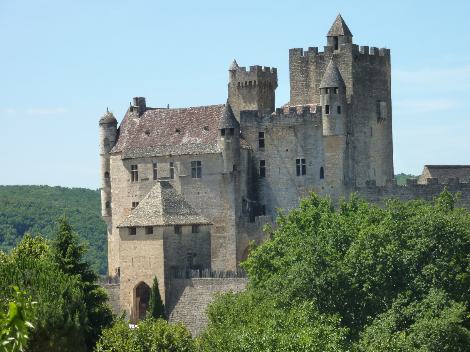 Picture France Beynac Castle 2009-07 42 - View Beynac Castle