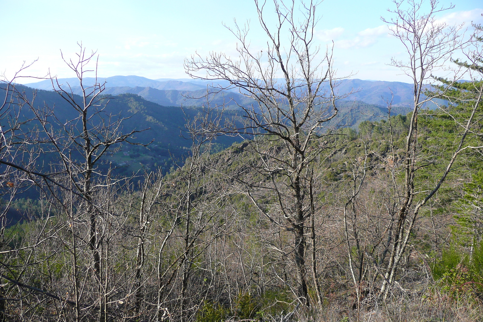 Picture France Cevennes Mountains 2008-04 102 - View Cevennes Mountains