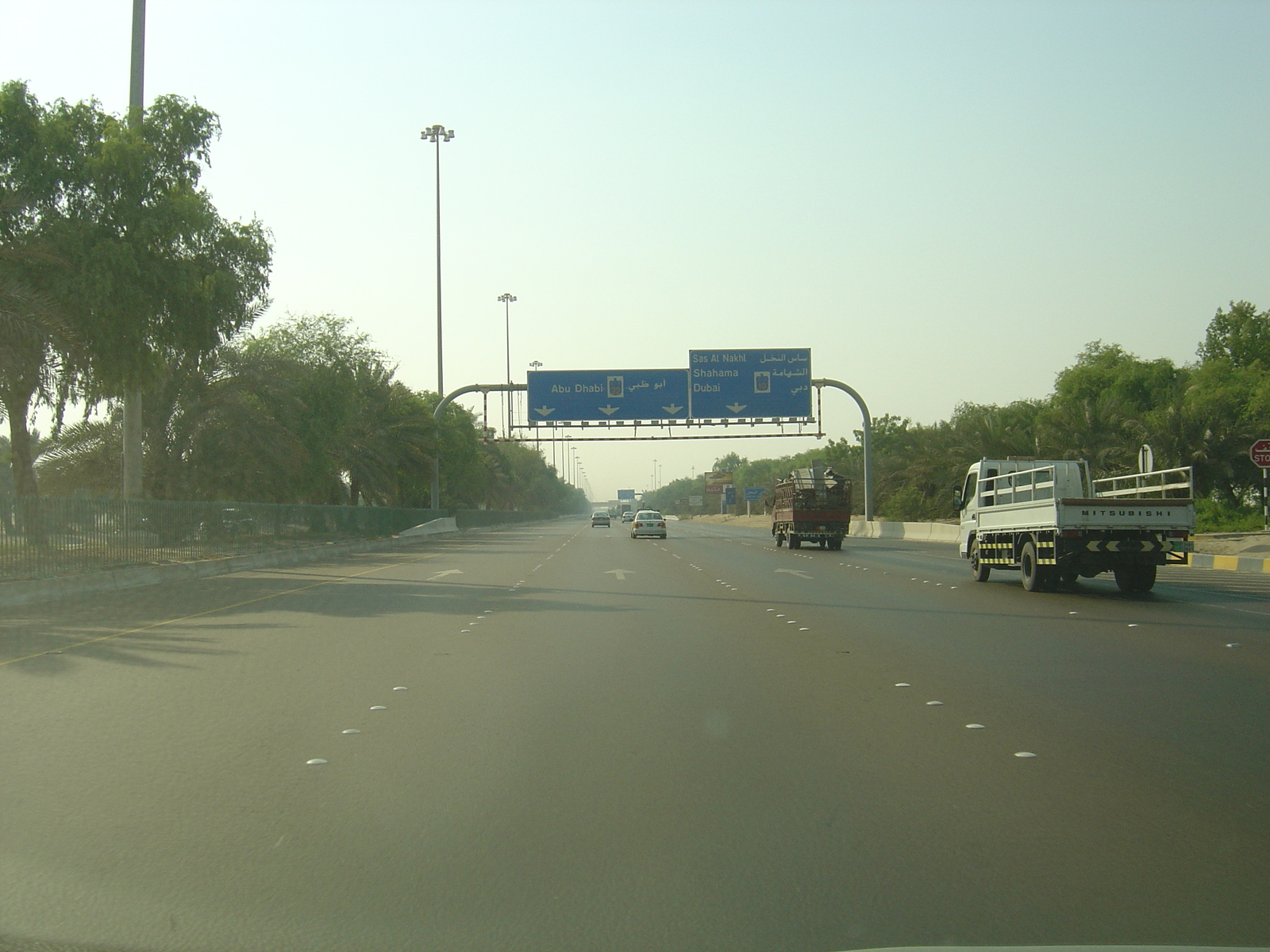 Picture United Arab Emirates Al Ain to Abu Dhabi Road 2005-09 2 - View Al Ain to Abu Dhabi Road