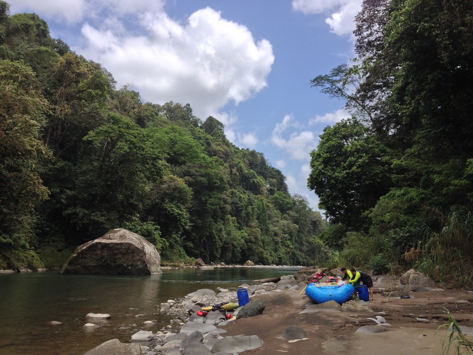 Picture Costa Rica Pacuare River 2015-03 25 - Flight Pacuare River