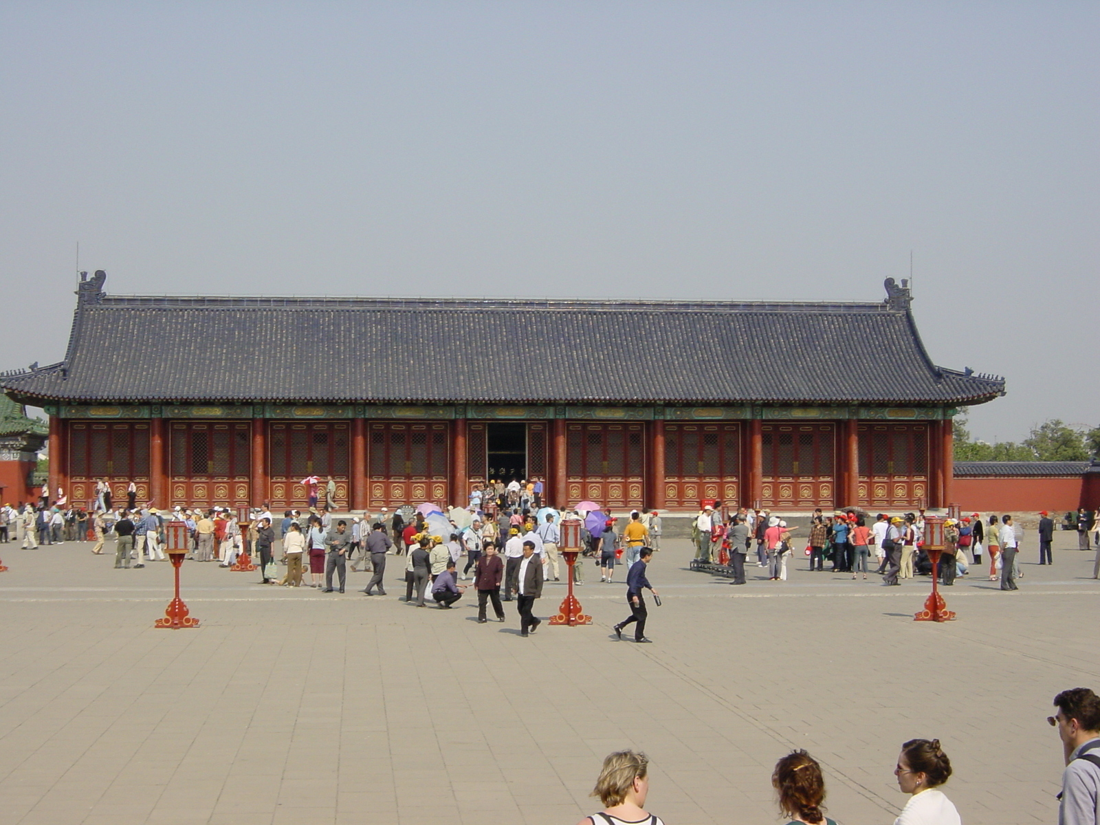 Picture China Beijing Temple of Heaven 2002-05 40 - Perspective Temple of Heaven