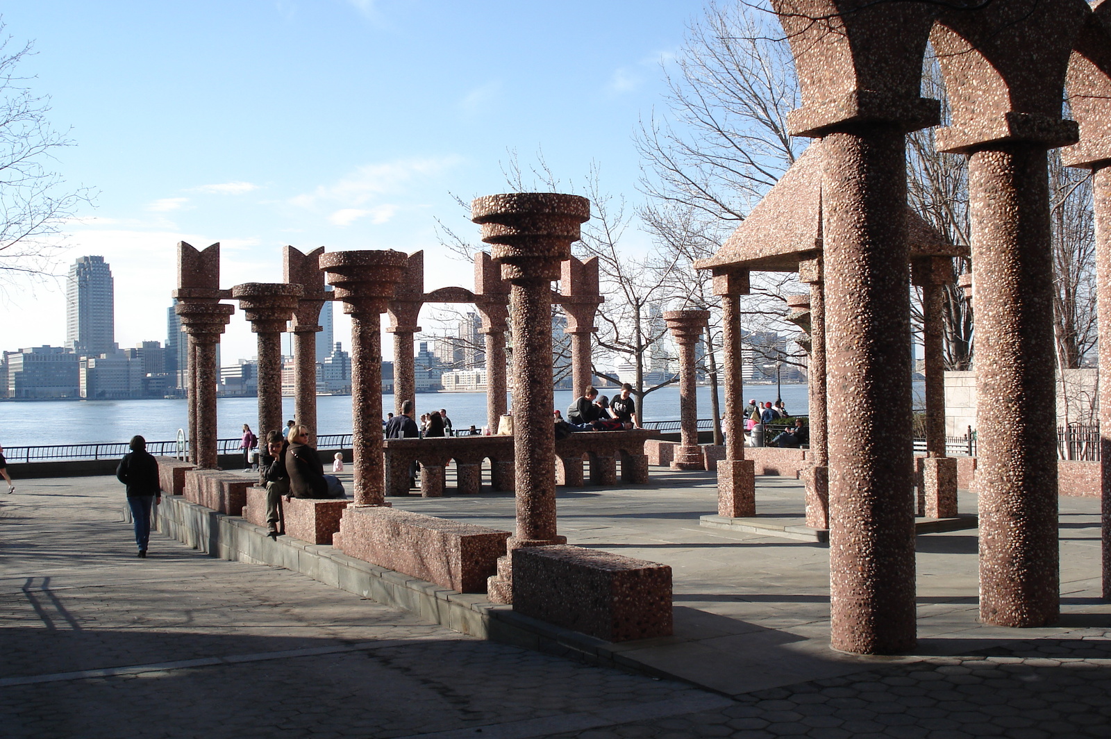 Picture United States New York Battery Park 2006-03 43 - Perspective Battery Park