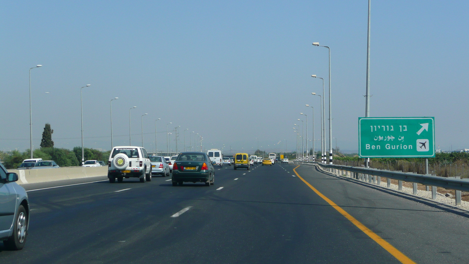 Picture Israel Tel Aviv to Ben Gurion Airport 2007-06 18 - Views Tel Aviv to Ben Gurion Airport