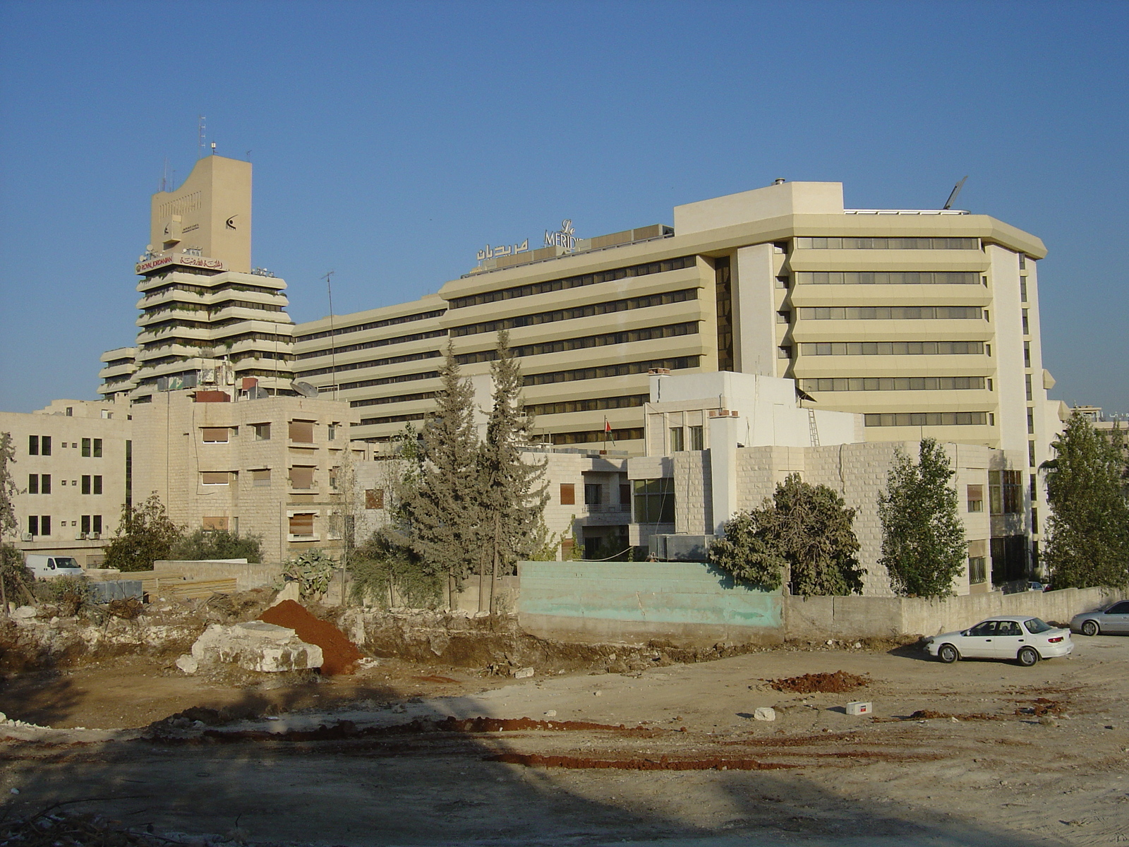 Picture Jordan Amman Le Meridien Hotel 2004-10 6 - Car Le Meridien Hotel