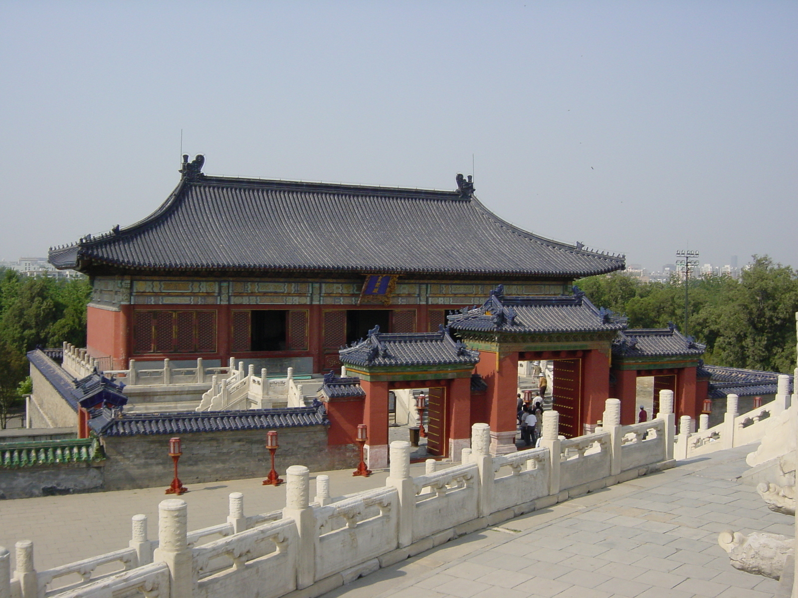 Picture China Beijing Temple of Heaven 2002-05 14 - Perspective Temple of Heaven