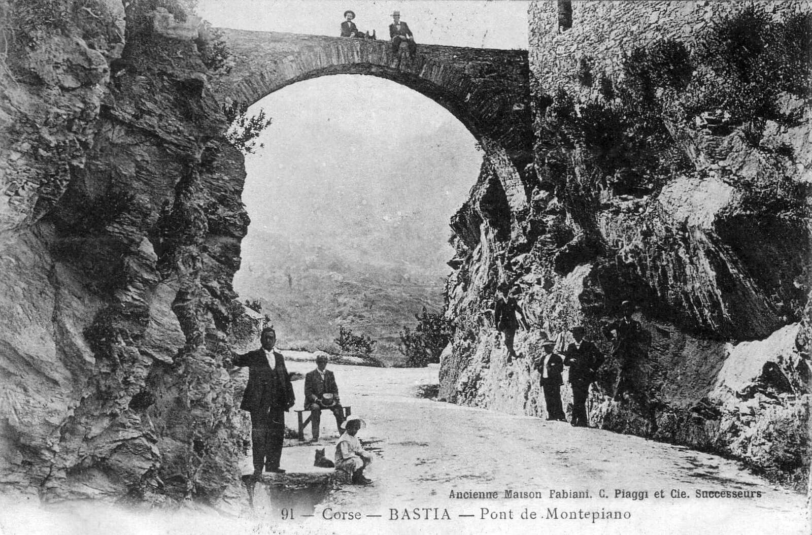 Picture France Corsica Old Postcards bastia 1900-01 5 - Map bastia