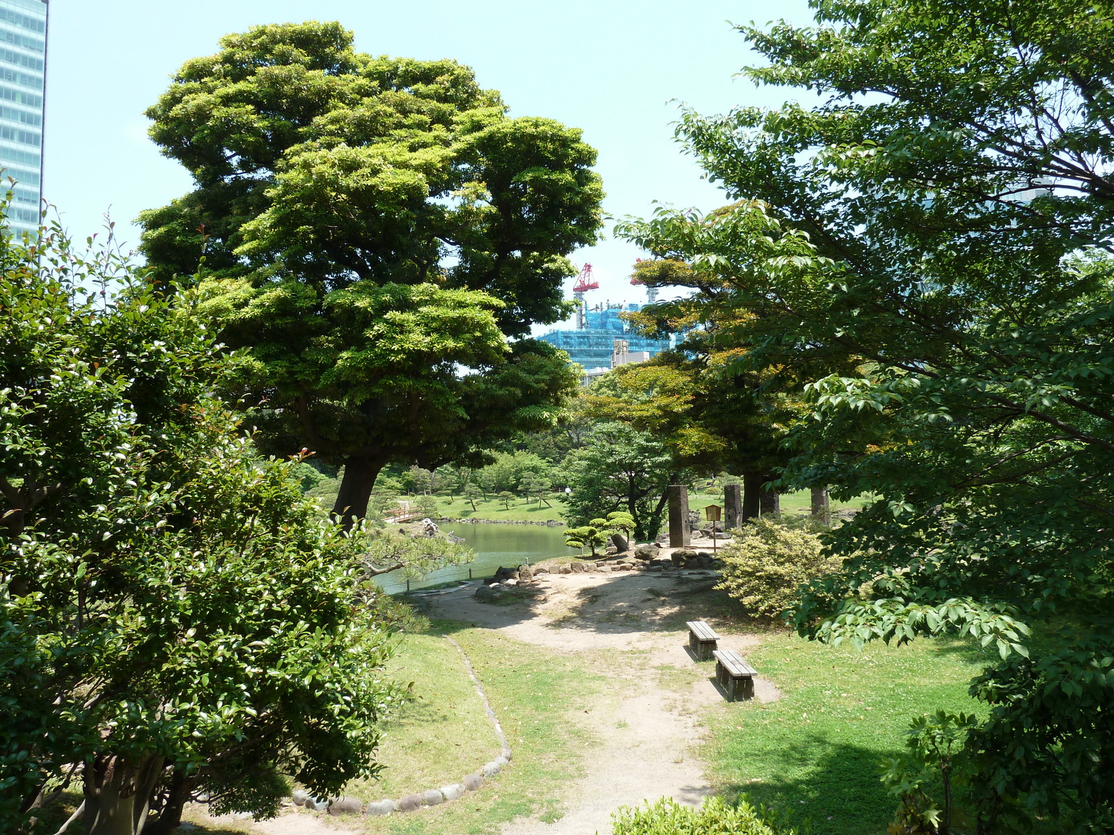 Picture Japan Tokyo Kyu Shiba rikyu Gardens 2010-06 38 - Perspective Kyu Shiba rikyu Gardens