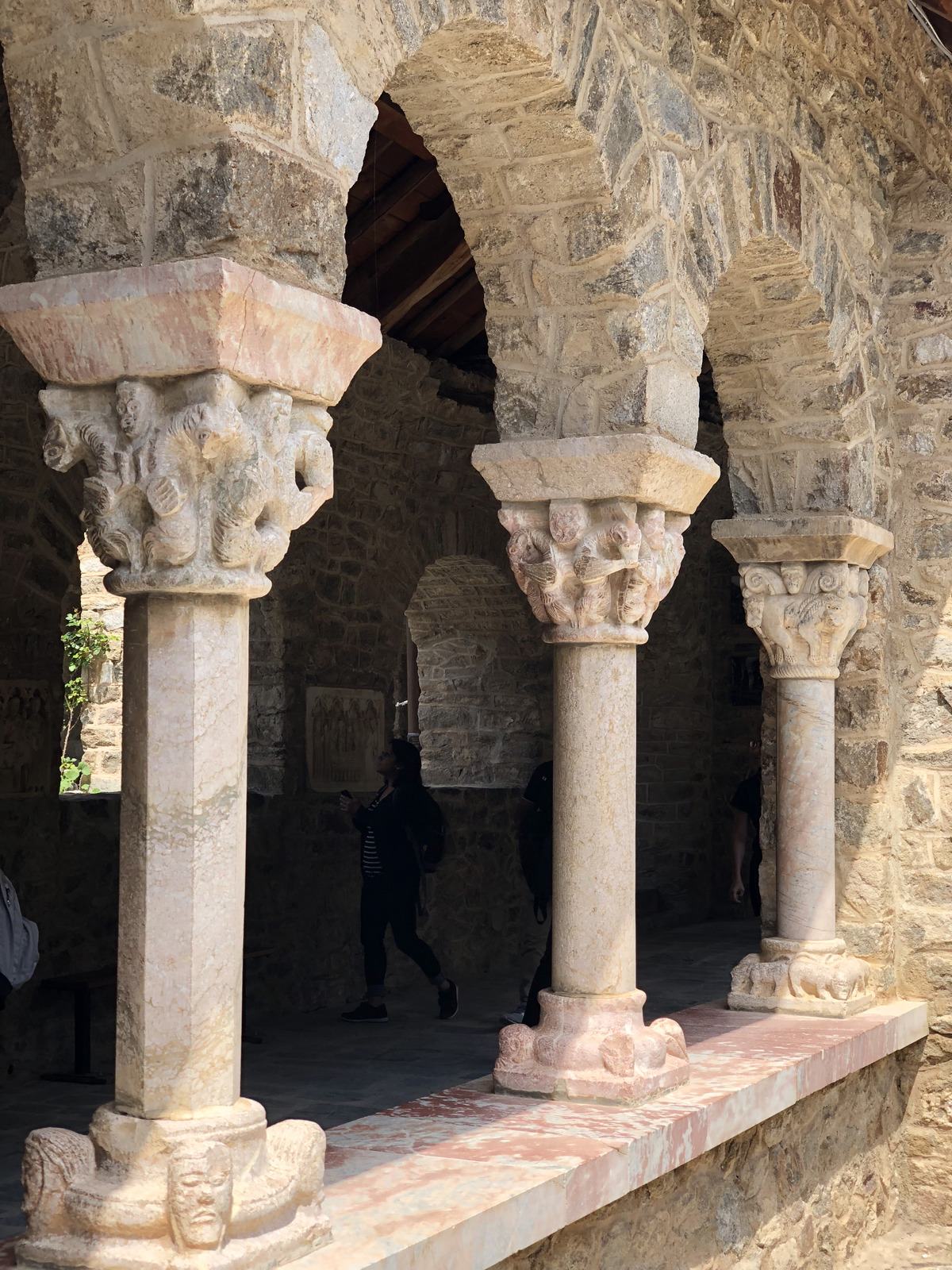 Picture France Abbaye Saint Martin du Canigou 2018-04 33 - View Abbaye Saint Martin du Canigou