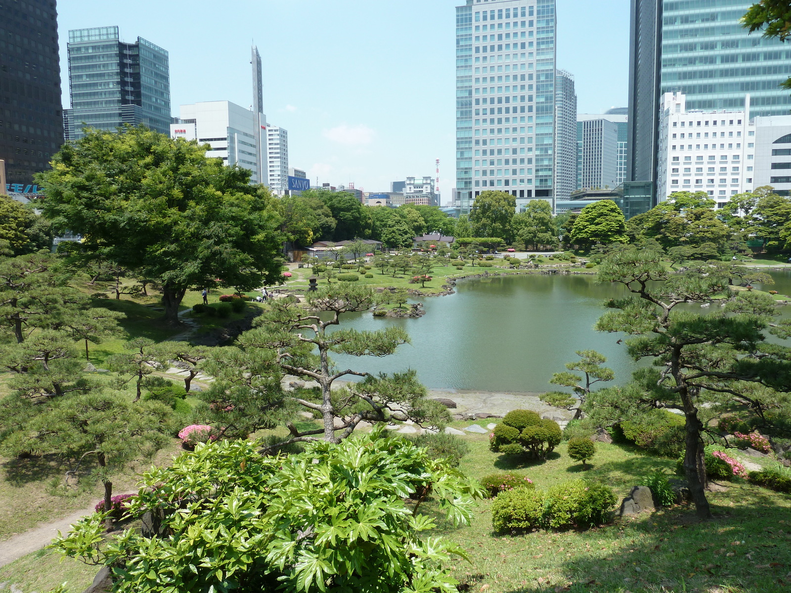 Picture Japan Tokyo Kyu Shiba rikyu Gardens 2010-06 41 - Perspective Kyu Shiba rikyu Gardens