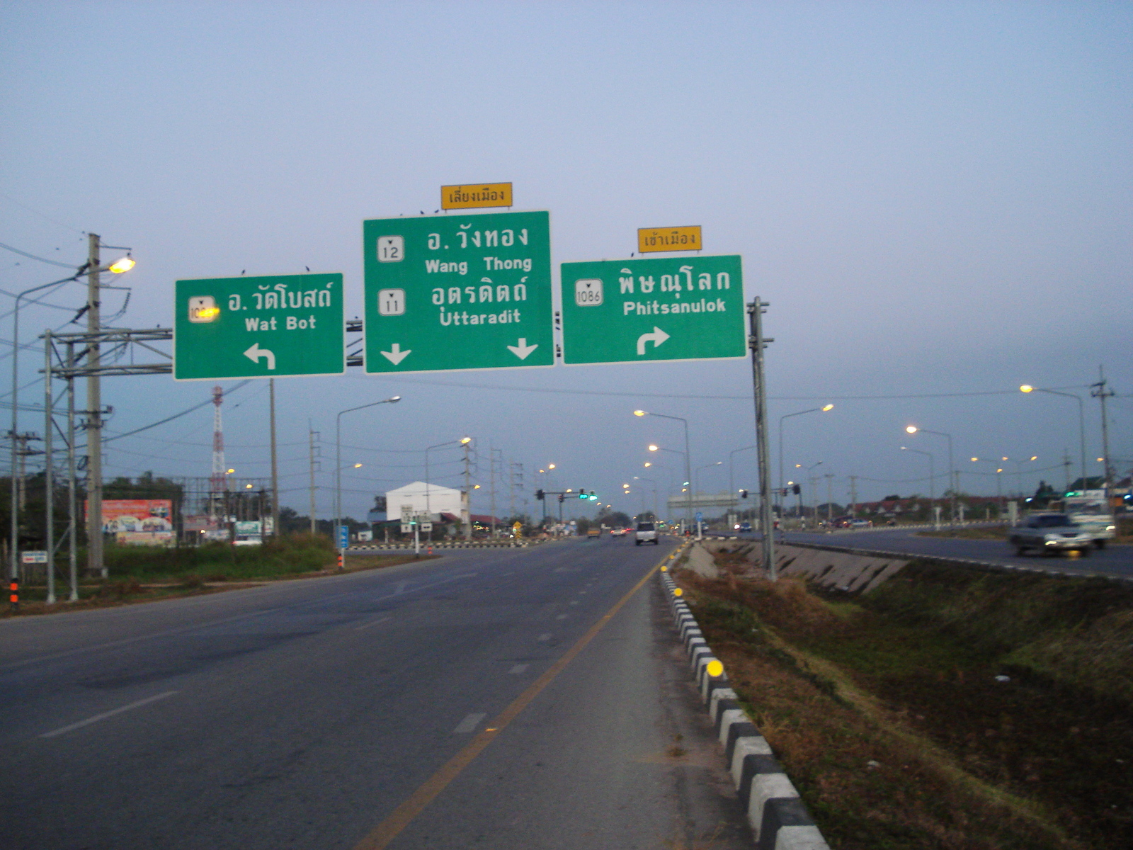 Picture Thailand Phitsanulok highway 12 2008-01 2 - Photos highway 12