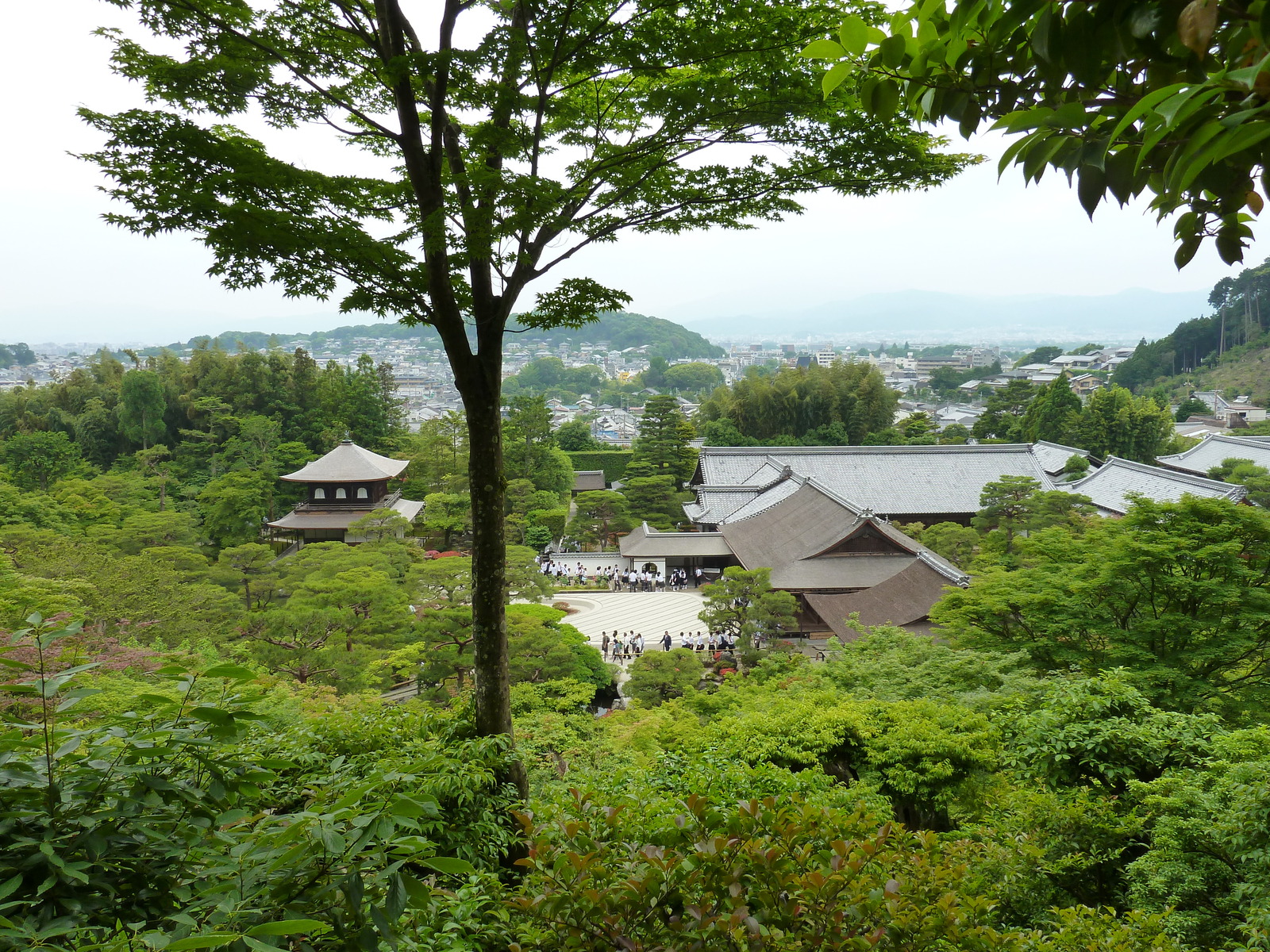 Picture Japan Kyoto Ginkakuji Temple(Silver Pavilion) 2010-06 72 - Perspective Ginkakuji Temple(Silver Pavilion)