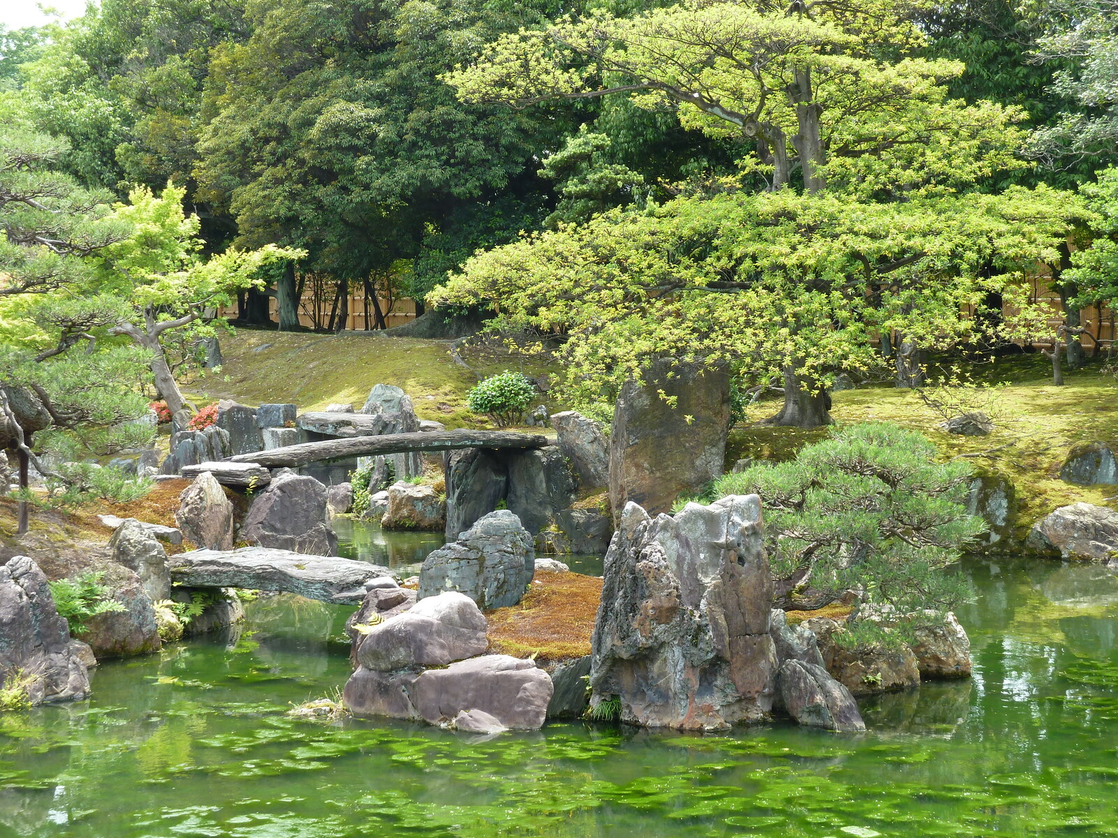 Picture Japan Kyoto Nijo Castle Ninomaru Garden 2010-06 12 - Map Ninomaru Garden