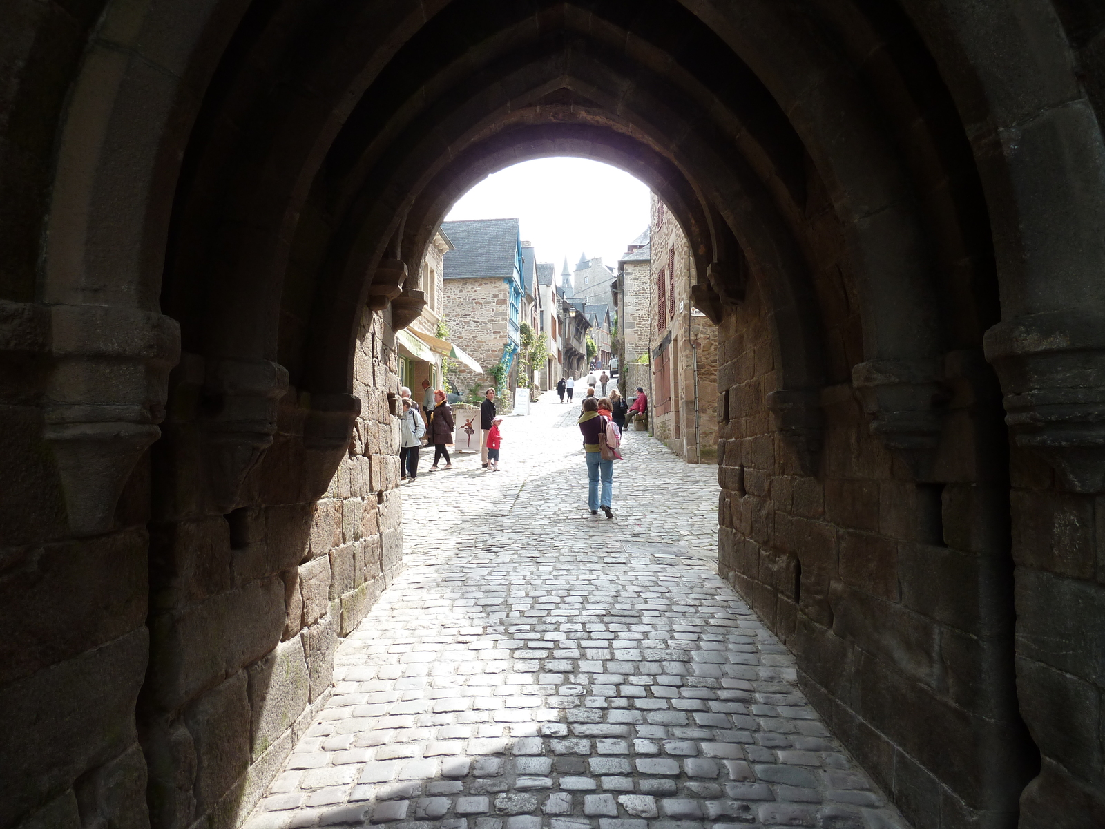 Picture France Dinan Dinan city walls 2010-04 9 - Trail Dinan city walls