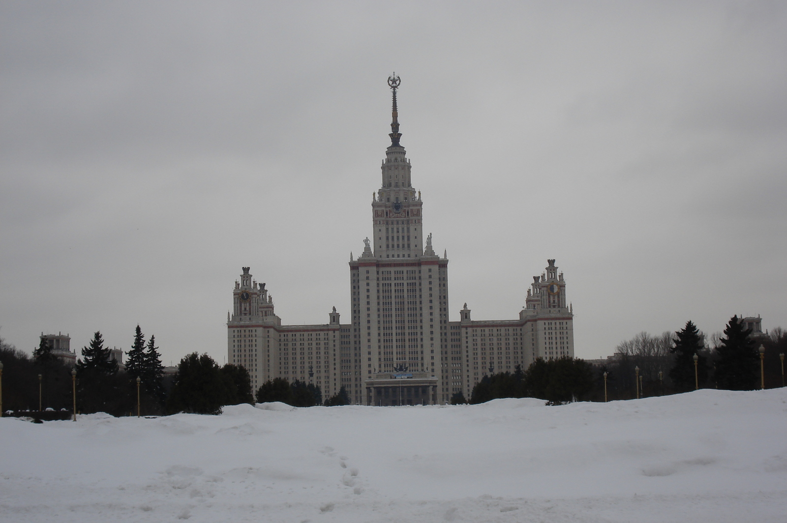 Picture Russia Moscow Moscow State University 2006-03 20 - Trail Moscow State University