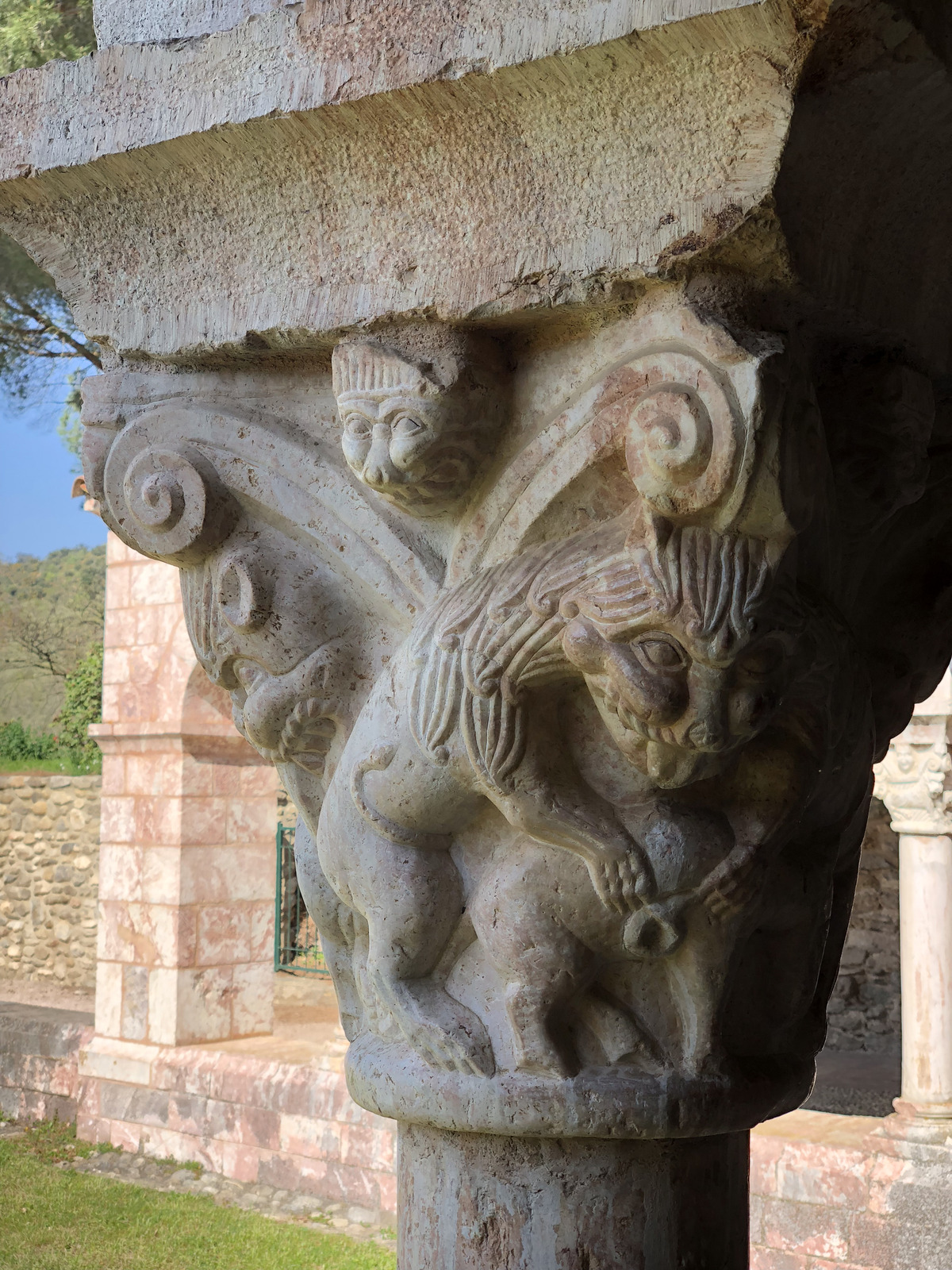 Picture France Abbaye Saint-Michel de Cuxa 2018-04 6 - Views Abbaye Saint-Michel de Cuxa