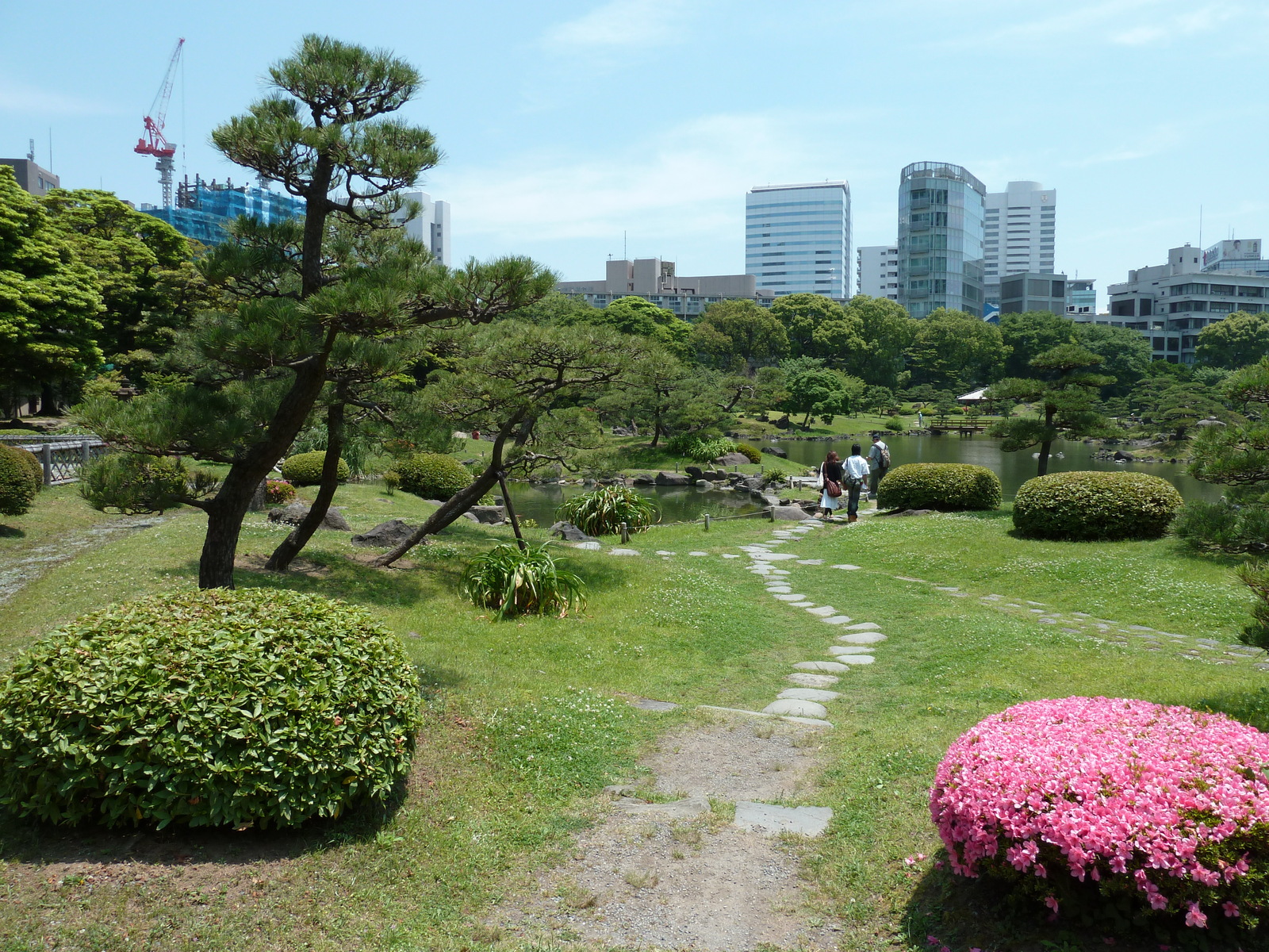 Picture Japan Tokyo Kyu Shiba rikyu Gardens 2010-06 2 - Road Map Kyu Shiba rikyu Gardens