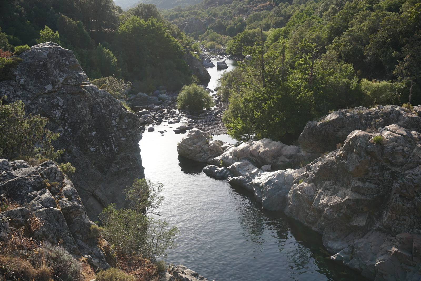 Picture France Corsica Fango river 2017-07 21 - View Fango river