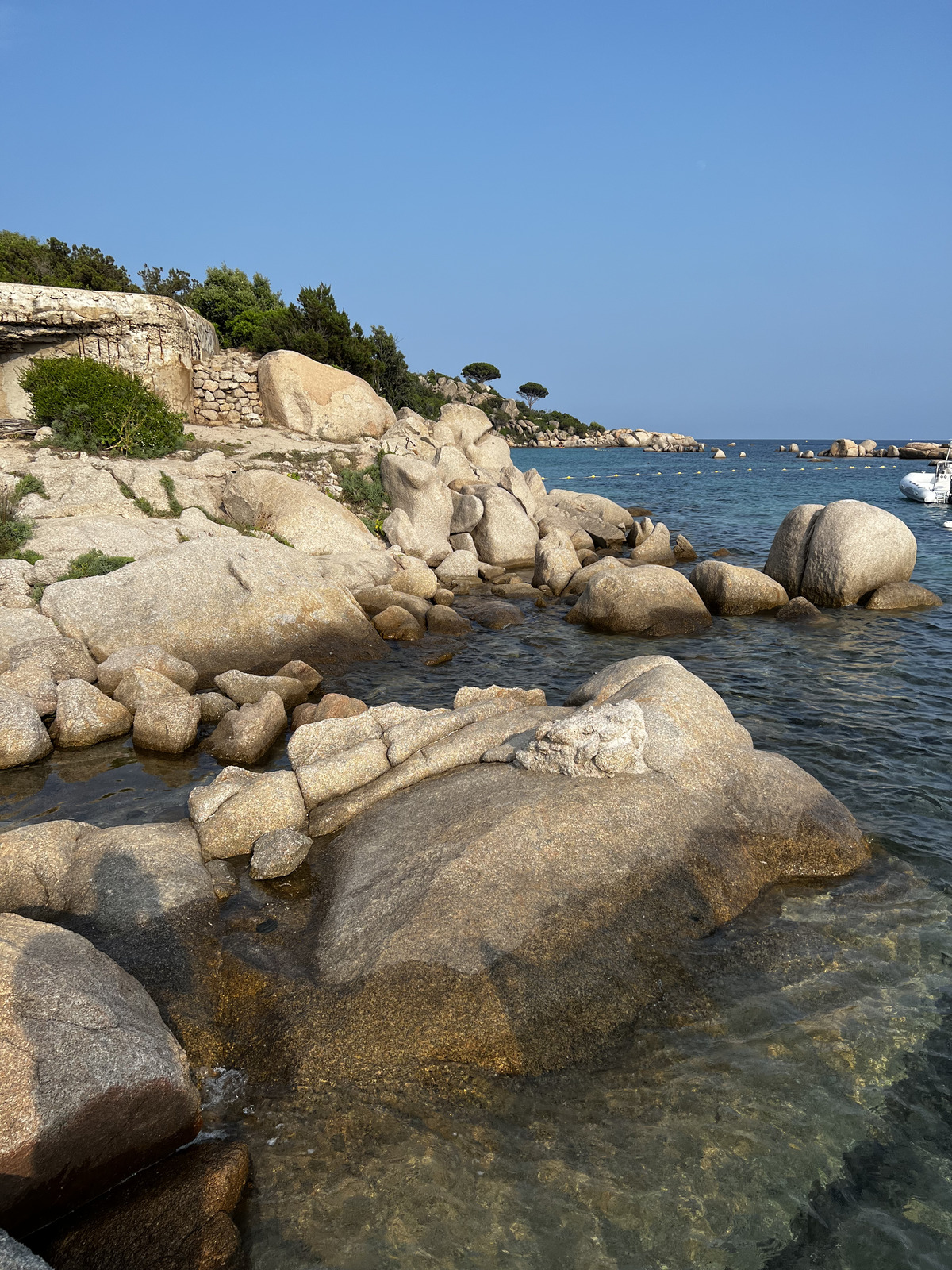 Picture France Corsica Santa Giulia Beach 2023-06 11 - Perspective Santa Giulia Beach