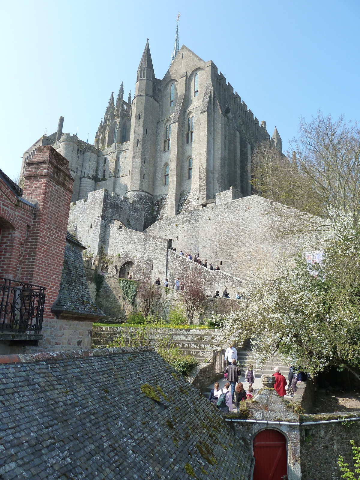 Picture France Mont St Michel 2010-04 112 - Road Map Mont St Michel