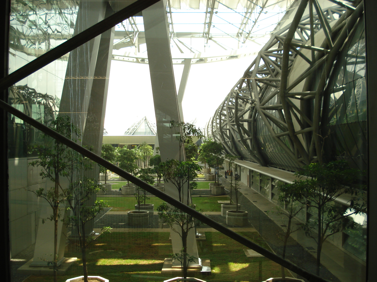 Picture Thailand Bangkok Suvarnabhumi Airport 2007-02 5 - View Suvarnabhumi Airport