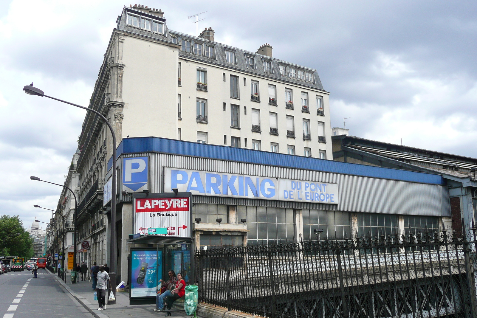 Picture France Paris Rue de Rome 2007-06 113 - Map Rue de Rome