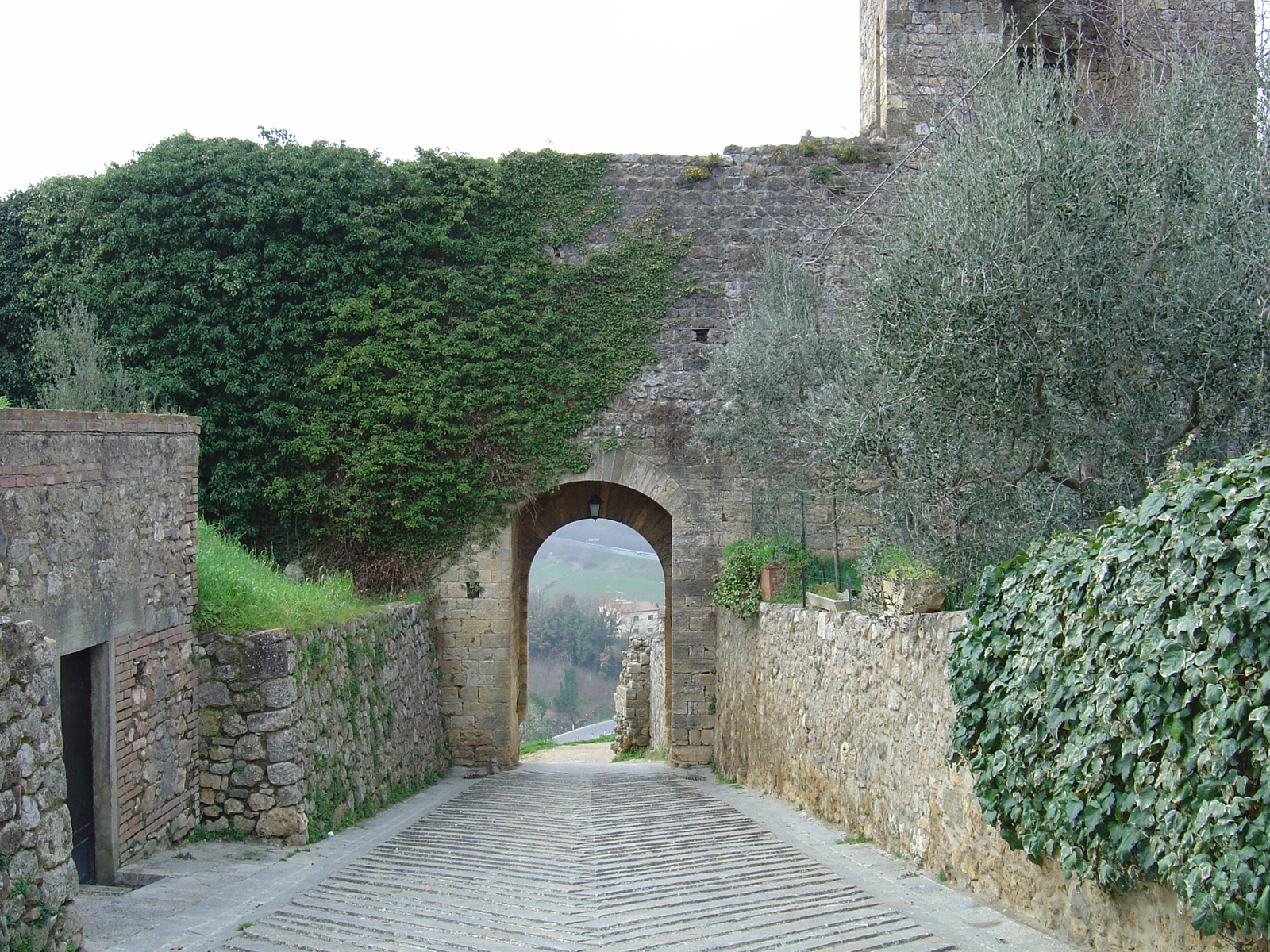 Picture Italy Monteriggioni 2004-03 4 - Perspective Monteriggioni