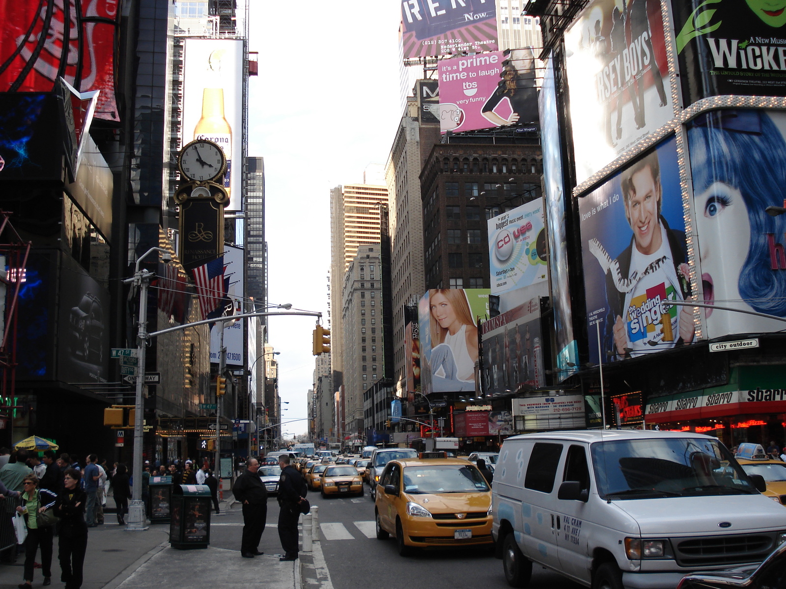 Picture United States New York Time Square 2006-03 10 - Map Time Square