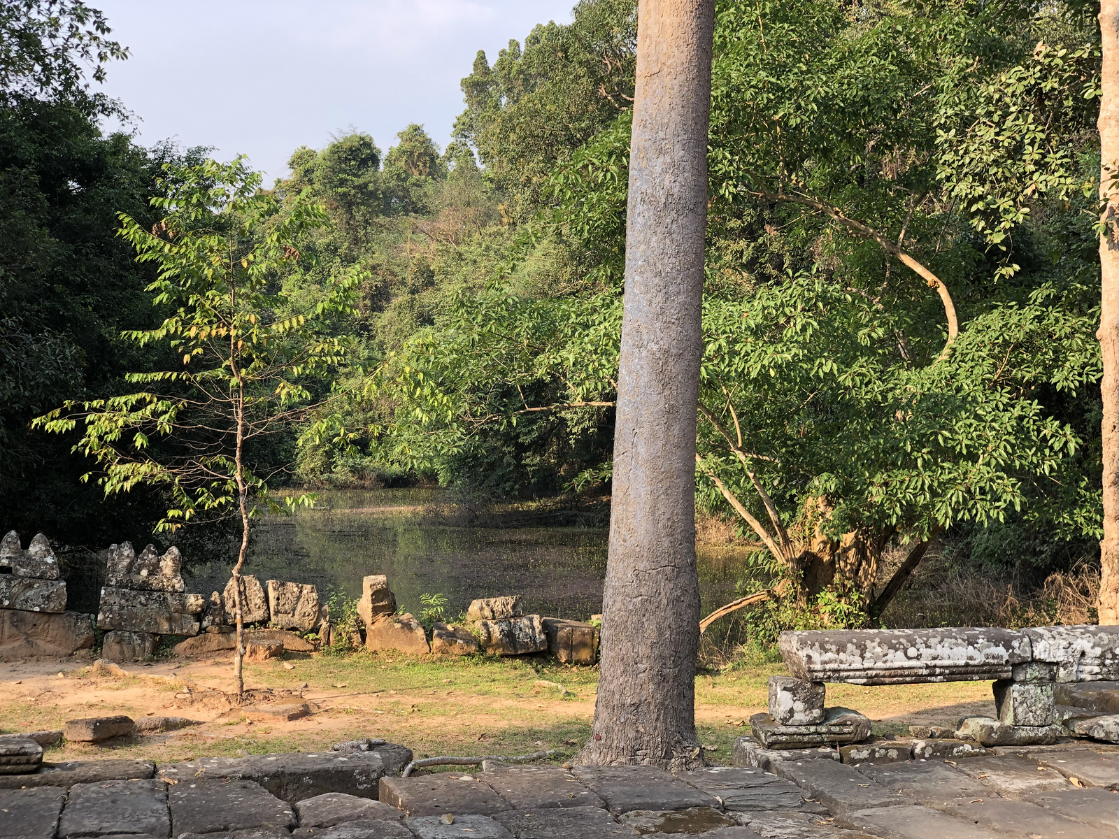 Picture Cambodia Siem Reap Banteay Kdei 2023-01 20 - Perspective Banteay Kdei