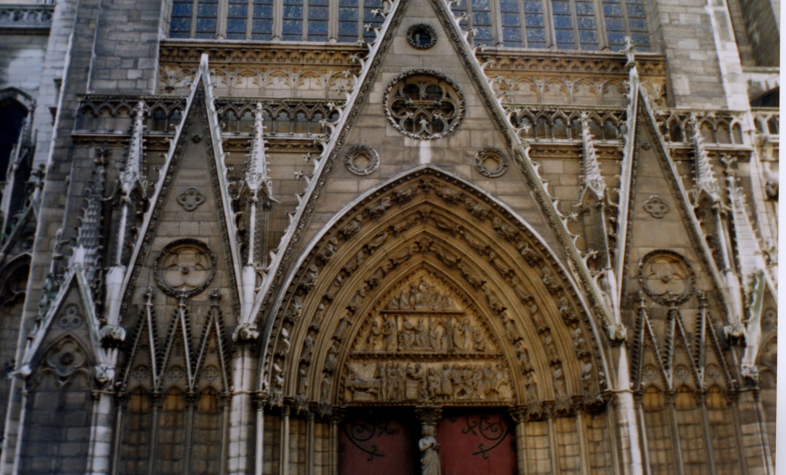 Picture France Paris Notre Dame 1996-05 8 - Perspective Notre Dame