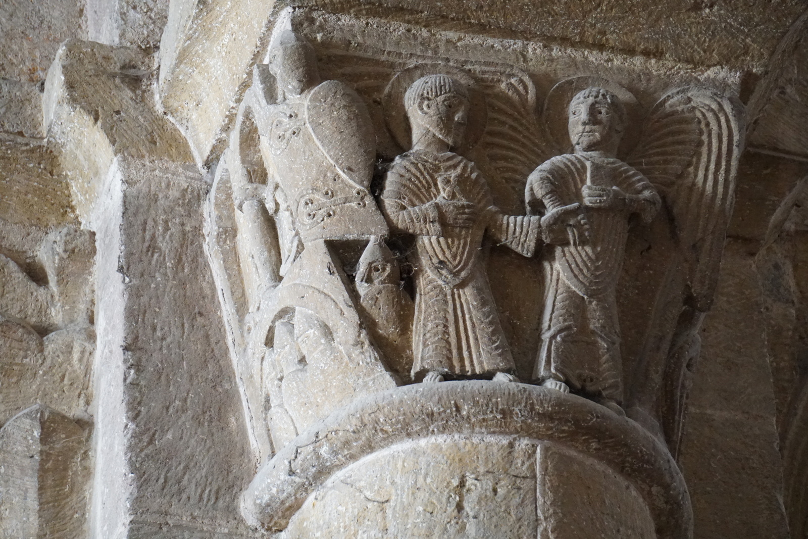 Picture France Conques Abbatiale Sainte-Foy de Conques 2018-04 82 - Perspective Abbatiale Sainte-Foy de Conques