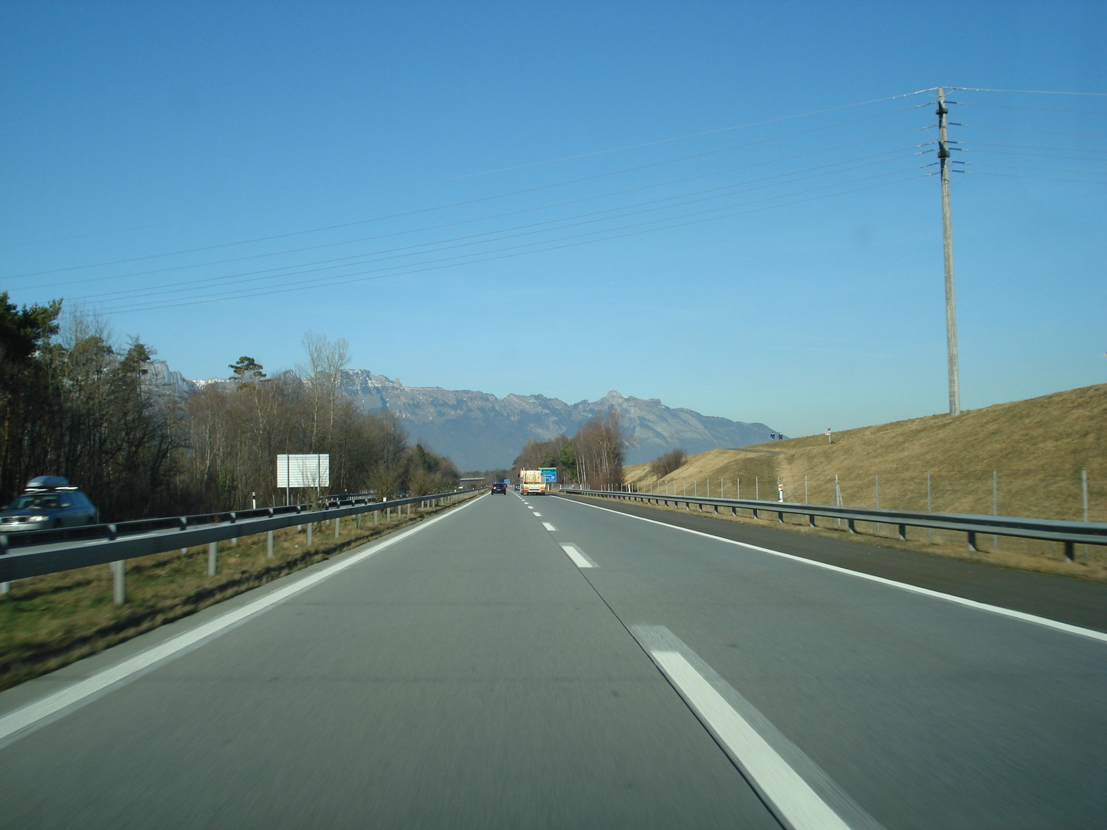 Picture Swiss Chur to Vaduz Road 2007-01 1 - Journey Chur to Vaduz Road