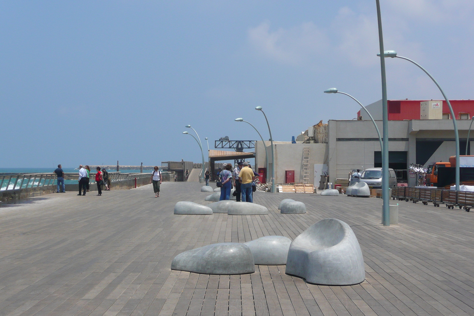 Picture Israel Tel Aviv Tel Aviv Harbor 2007-06 90 - Perspective Tel Aviv Harbor