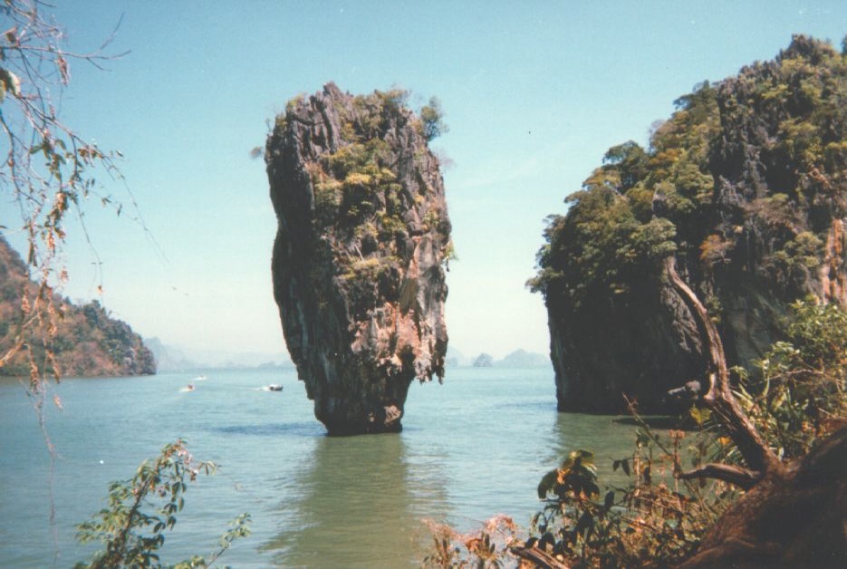 Picture Thailand Phang Nga Bay 1989-02 1 - Sight Phang Nga Bay