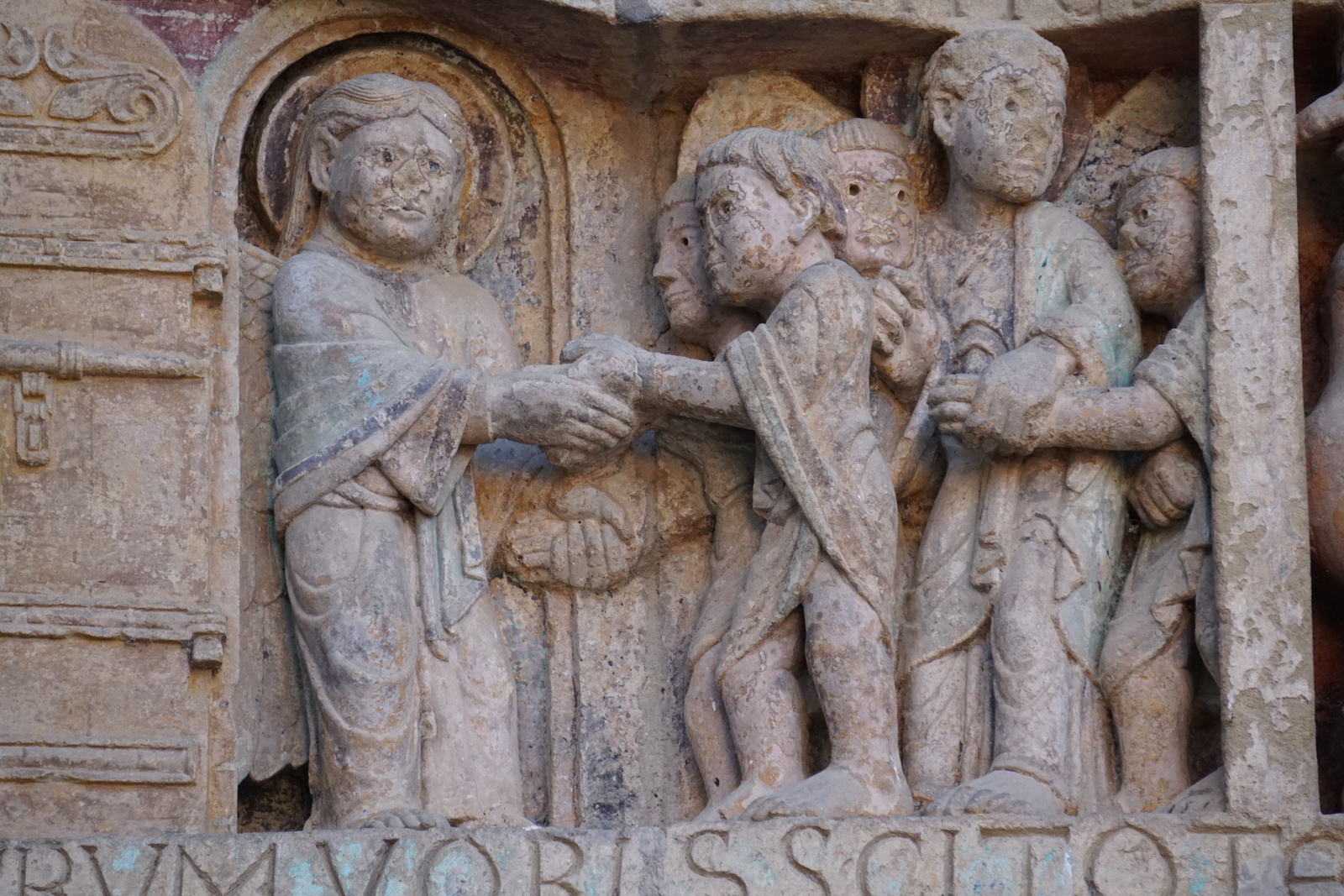 Picture France Conques Abbatiale Sainte-Foy de Conques 2018-04 100 - Perspective Abbatiale Sainte-Foy de Conques