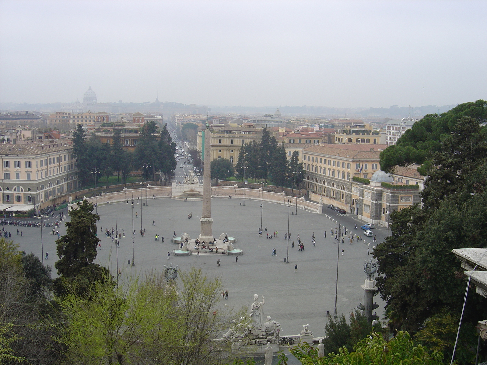 Picture Italy Rome 2004-03 7 - Road Rome