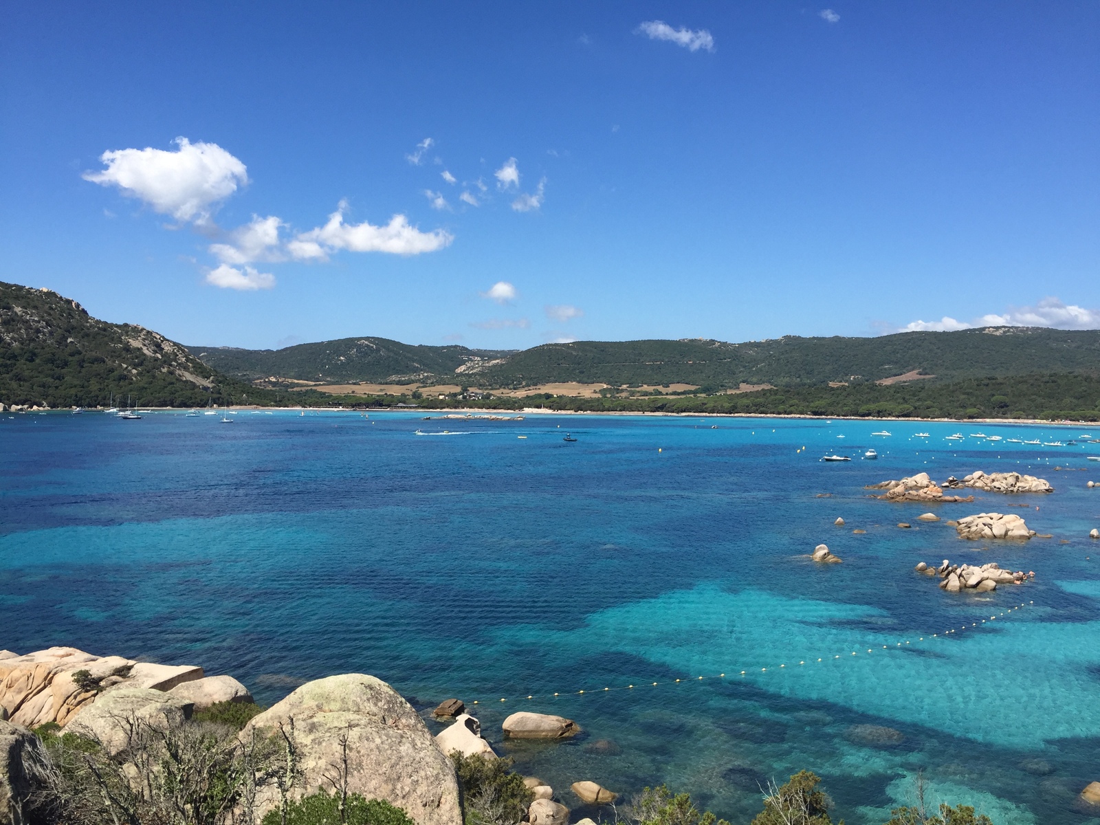 Picture France Corsica Santa Giulia Beach 2017-07 3 - Views Santa Giulia Beach