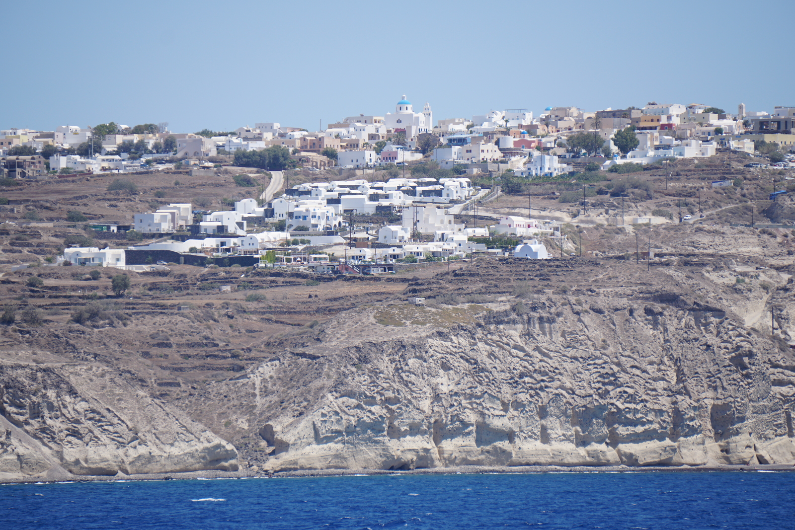 Picture Greece Santorini Santorini caldera 2016-07 24 - Flight Santorini caldera