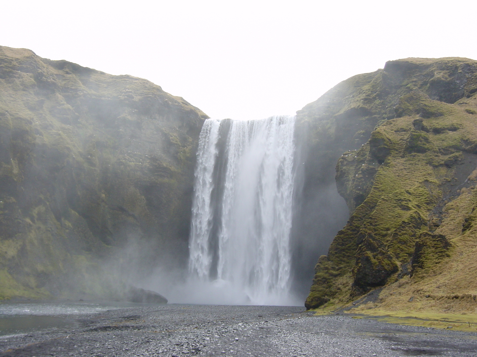 Picture Iceland Skogafoss 2003-03 15 - Tourist Attraction Skogafoss