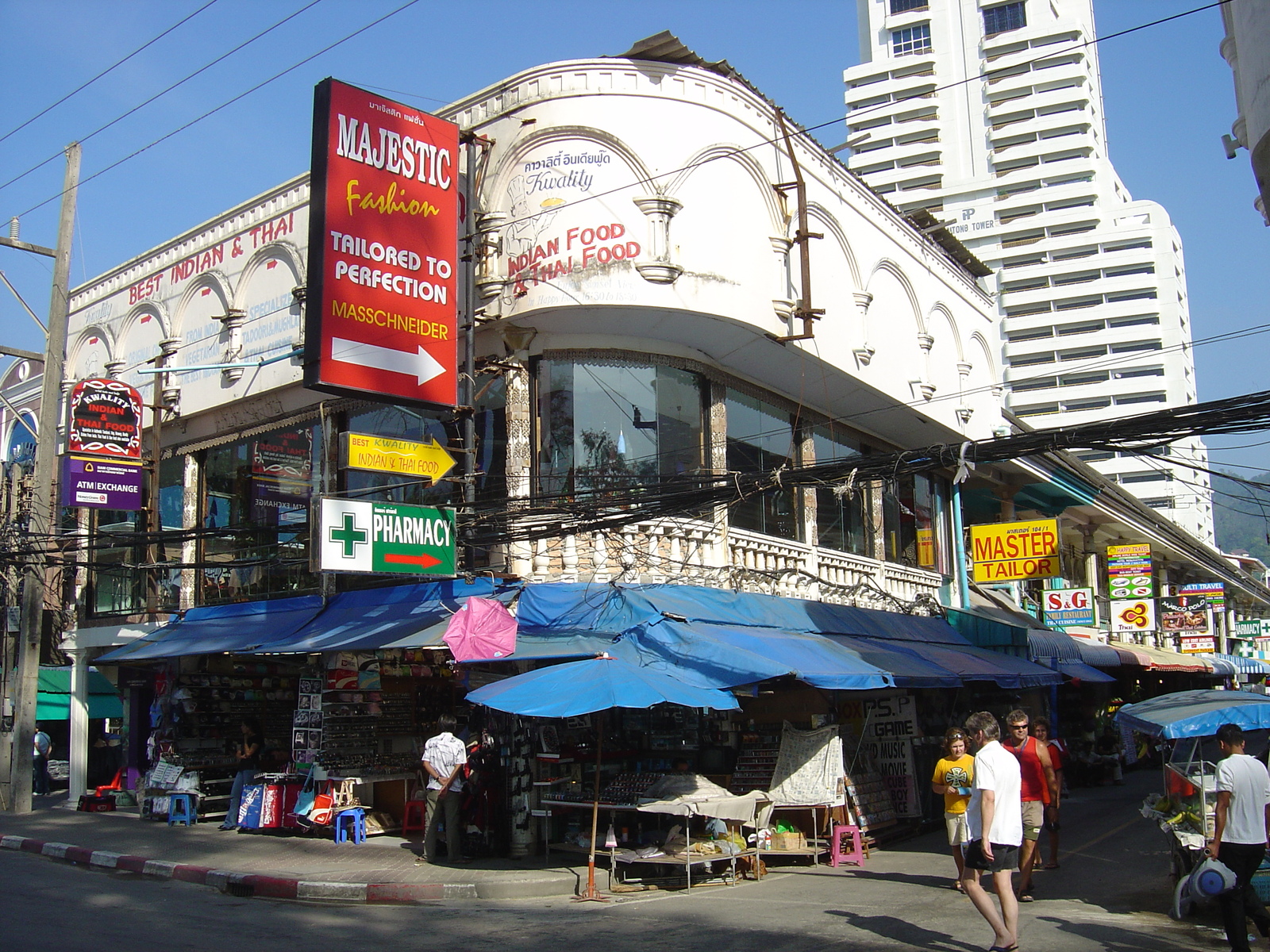 Picture Thailand Phuket Patong Beach Road 2005-12 26 - Photos Beach Road