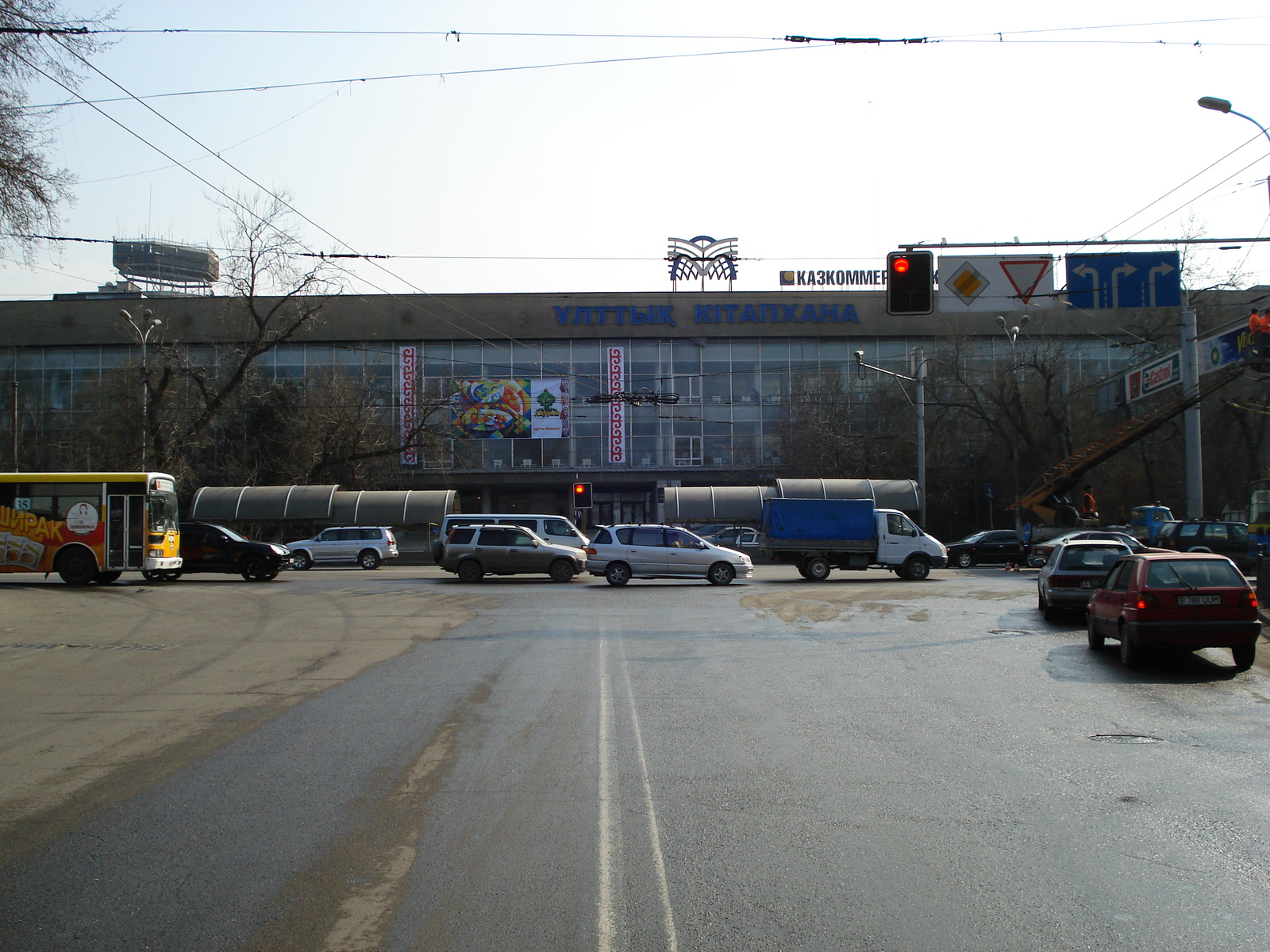 Picture Kazakhstan Almaty 2007-03 69 - Road Almaty