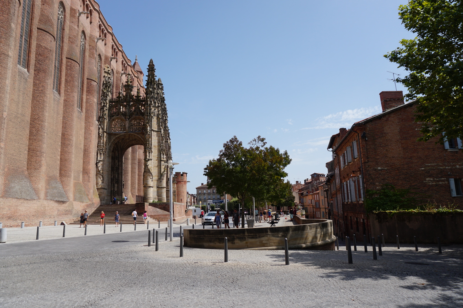 Picture France Albi Albi Cathedral 2017-08 14 - Perspective Albi Cathedral