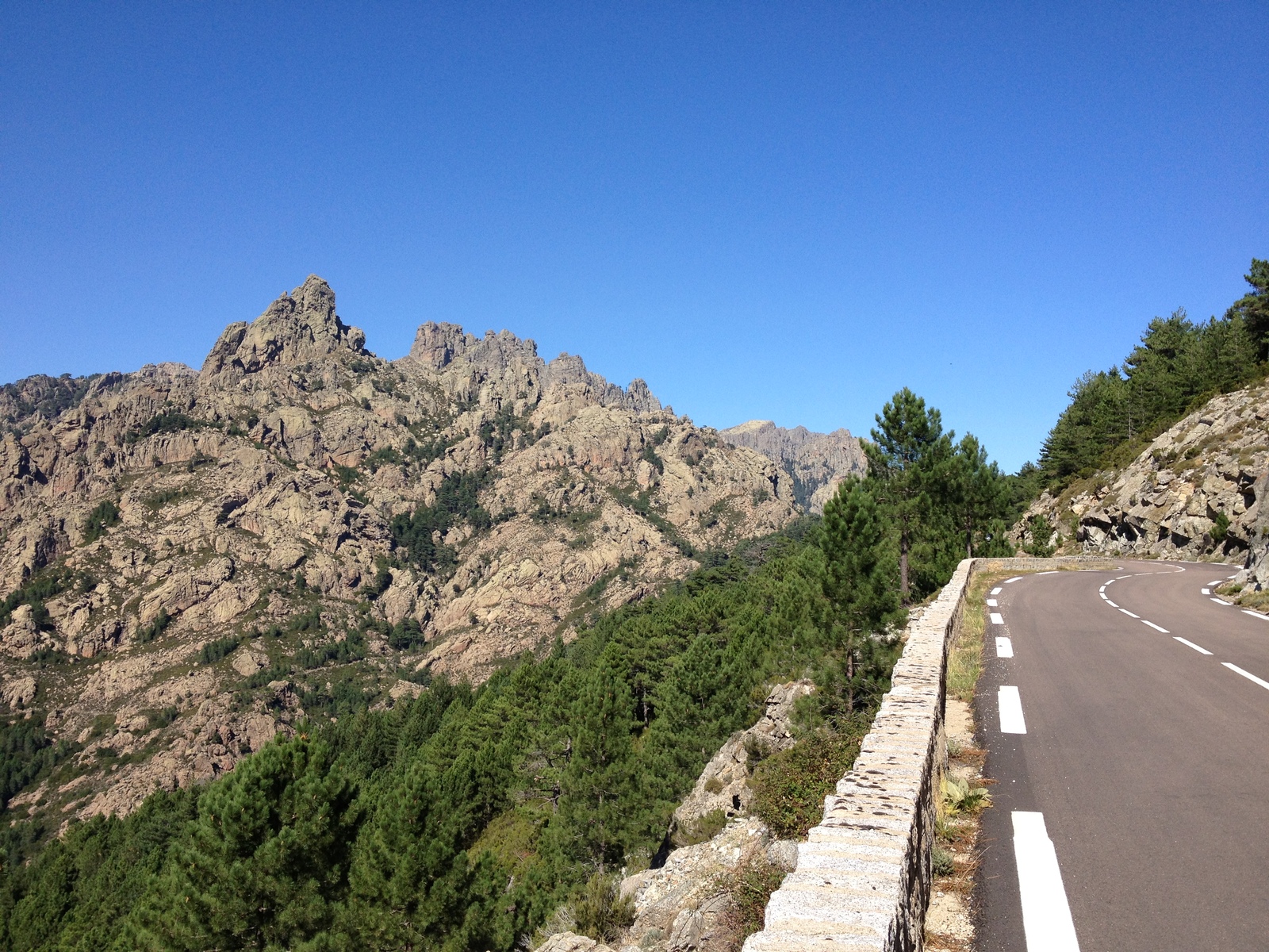 Picture France Corsica Bavella 2012-09 59 - Road Bavella