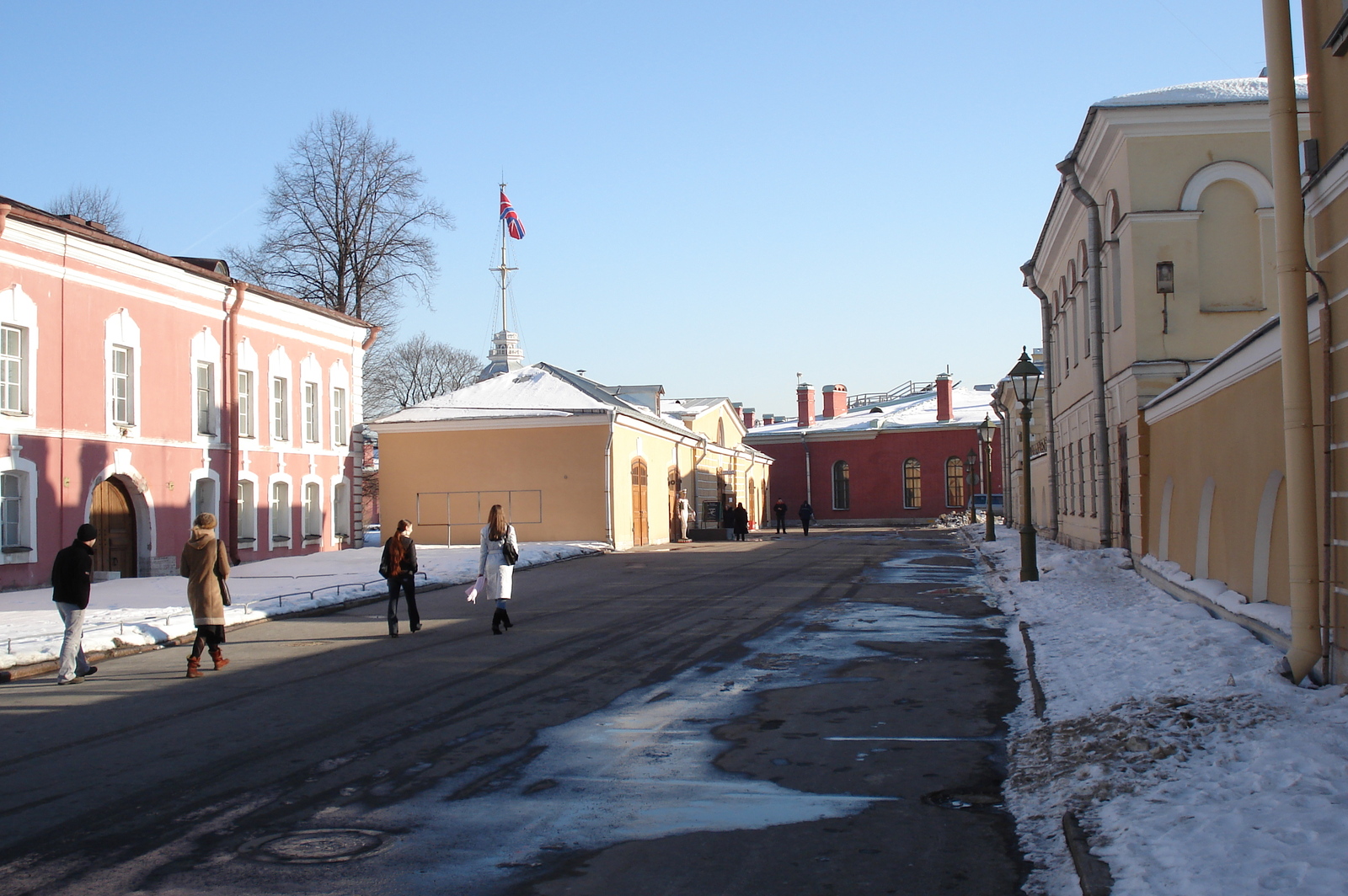 Picture Russia St Petersburg Peter and Paul fortress 2006-03 4 - Perspective Peter and Paul fortress