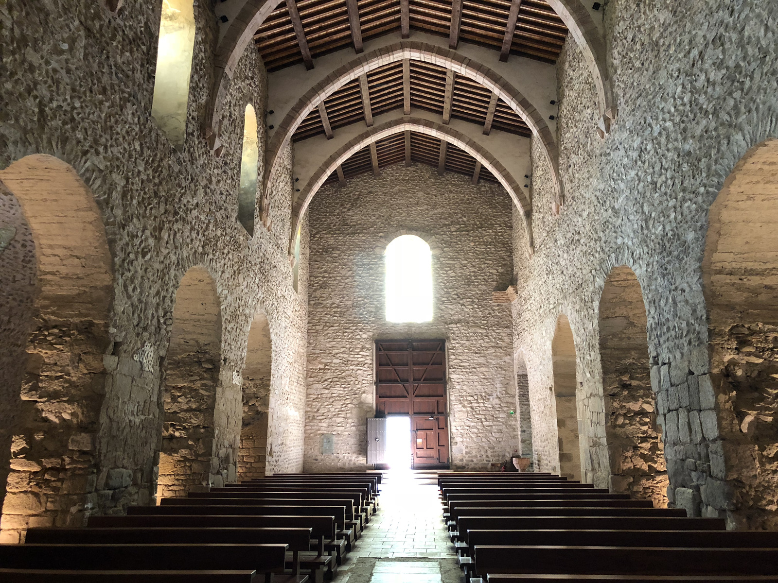 Picture France Abbaye Saint-Michel de Cuxa 2018-04 15 - View Abbaye Saint-Michel de Cuxa