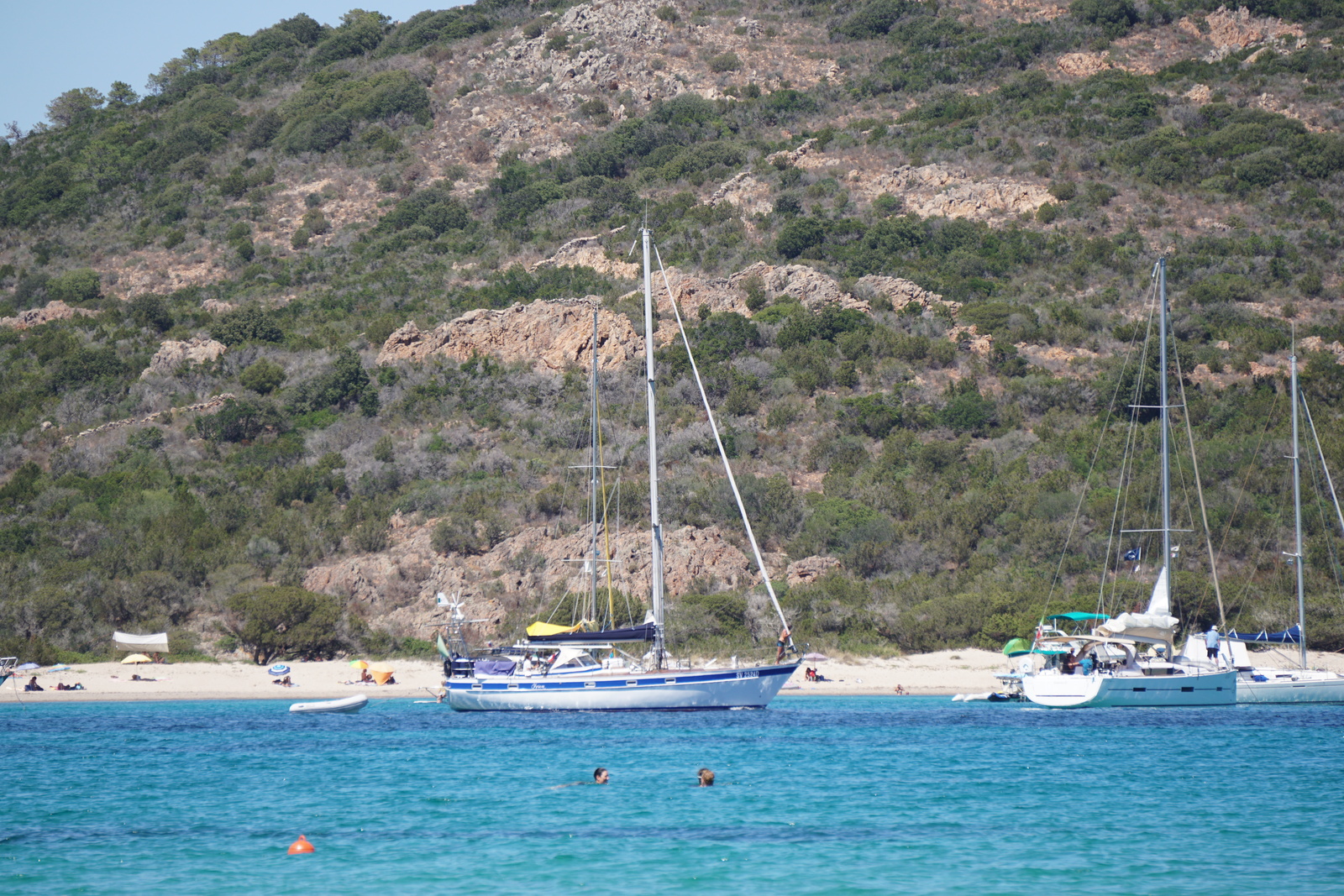 Picture France Corsica Rondinara Beach 2017-07 14 - Flight Rondinara Beach